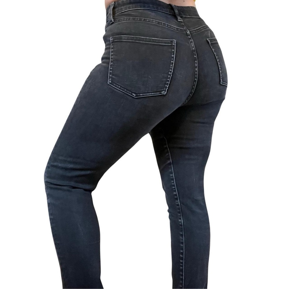 Uniqlo Black Skinny Jeans Stretch Fit